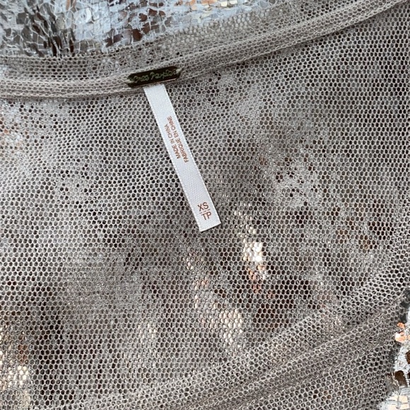 Free People Shattered Glass Midnight Dreamer Sequin Dress. - Picture 13 of 14